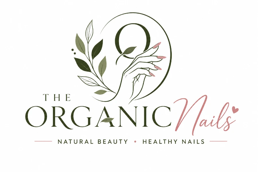 The Organic Nails logo – organic nail salon